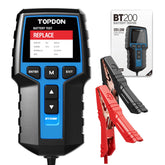 TOPDON BT200 front display showing clear results for quick decisions