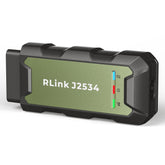 TOPDON RLink front view showing compact dongle for versatile diagnostics
