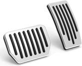 Topfit pedal covers front view showing style and easy upgrade benefit