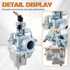 Topkidame carburetor intake flange close-up for secure manifold seal