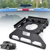 TOPOWN front view of bracket with Starlink Mini shows secure fit and easy installation