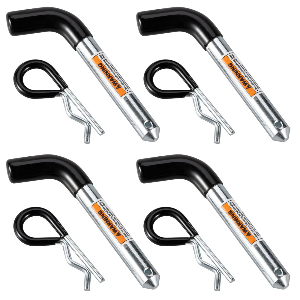 TOPSHINE front view of four pins and clips showing complete kit and convenience