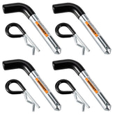 TOPSHINE front view of four pins and clips showing complete kit and convenience