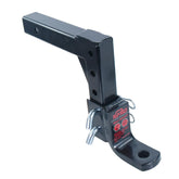 TOPTOW front profile mounted in 2 inch receiver showing secure fit and easy installation