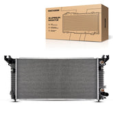 Torchbeam front view of radiator showing full fitment and durable design benefit