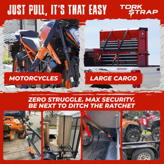 TorkStrap HD750 thick webbing texture displaying durability and strength