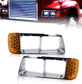 Torque front bezel pair mounted, showing clean replacement and improved appearance
