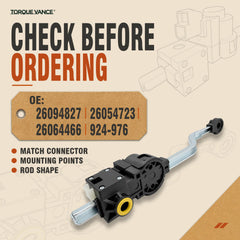 TorqueVance rod and mounting detail ensuring accurate alignment
