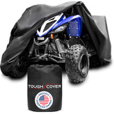 Tough Cover front profile fitted on ATV protecting from weather