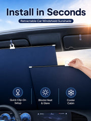 ToughGift suction cup detail demonstrating secure windshield mount and stability