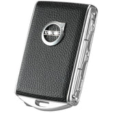TOUPHY front view of key cover showing fit and polished zinc frame benefit: refined appearance