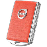 TOUPHY front view of key fob cover showing precise button fit and premium look