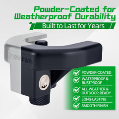 TOWBUBING powder-coated finish detail resisting corrosion and wear