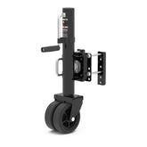 TOWKING front profile of jack showing sturdy frame and mounting for secure hitching