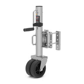 TOWKING front view bolt-on jack showing compact profile and easy mounting benefit