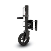 TOWKING front view mounted jack showing compact profile and benefit of space savings
