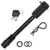 TowWorks 79831 front view showing lock body and pin, secure tow protection