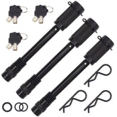 TowWorks 79833 front view showing full lock set and benefits of keyed-alike convenience