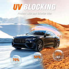 TOYOCO ceramic film close-up texture highlighting durable finish