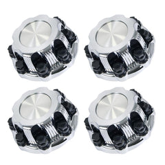 tpengine front view of four caps showing fit and finish benefit