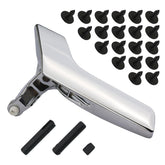 TQPONLY chrome front view showing clean replacement handle and fit