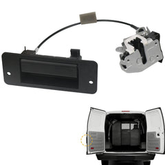 TQPONLY front assembly view showing handle and latch for easy replacement