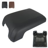 TQPONLY front console lid showing sleek black replacement, improved cabin appearance