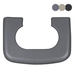 TQPONLY front view of console cup holder replacement pad showing fit and finish benefit