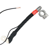 TQPONLY front view of positive battery cable showing fit and benefit of OEM replacement