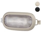 TQPONLY front view of medium slate gray dome light showing clean factory-style finish and easy replacement