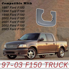TQPONLY installed pad in 1999 Ford F150 console demonstrating restored appearance benefit