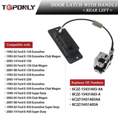TQPONLY latch back-side detail revealing mounting points and fitment