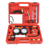 TradeINArt dual gauge front view showing clear pressure and leak readings for faster diagnostics