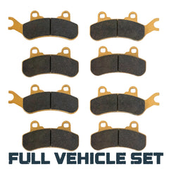 Traild pad mounted on Defender caliper for correct fitment
