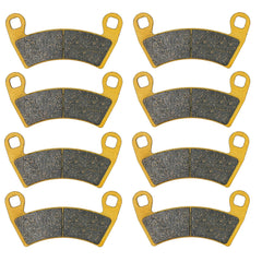Traild pad thickness comparison on scale shows wear life and replacement readiness
