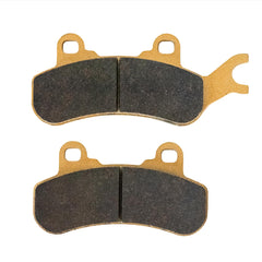 Traild pad fitted to rear caliper demonstrating direct-fit reliability