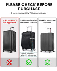 TRAVELKIN thickened polyester side panel providing elastic fit and strength