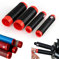 Treayes front view of black silicone grip packaging showing product and benefits