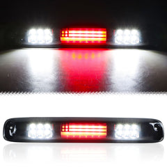 Tresound front view of brake light showing fit and improved visibility