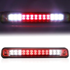 Tresound front view chrome red lens showing bright signal and classic styling