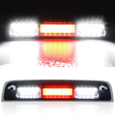 Tresound front view smoked 3rd brake light showing compact profile and styling