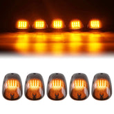 Tresound front view smoked cab lights showing five-piece set and modern look