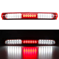 Tresound front view of third brake light showing fit and bright red LED benefit
