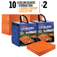 Tri-Lynx close-up of a single leveler block showing interlock features and durable surface