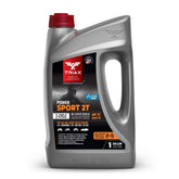 Triax front label on one-gallon bottle showing product identity and all-season use