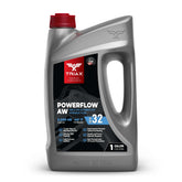 Triax Powerflow AW 32 front label showing product name and benefits