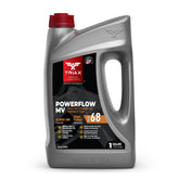 Triax Powerflow AW 68 front label showing product identity and benefits