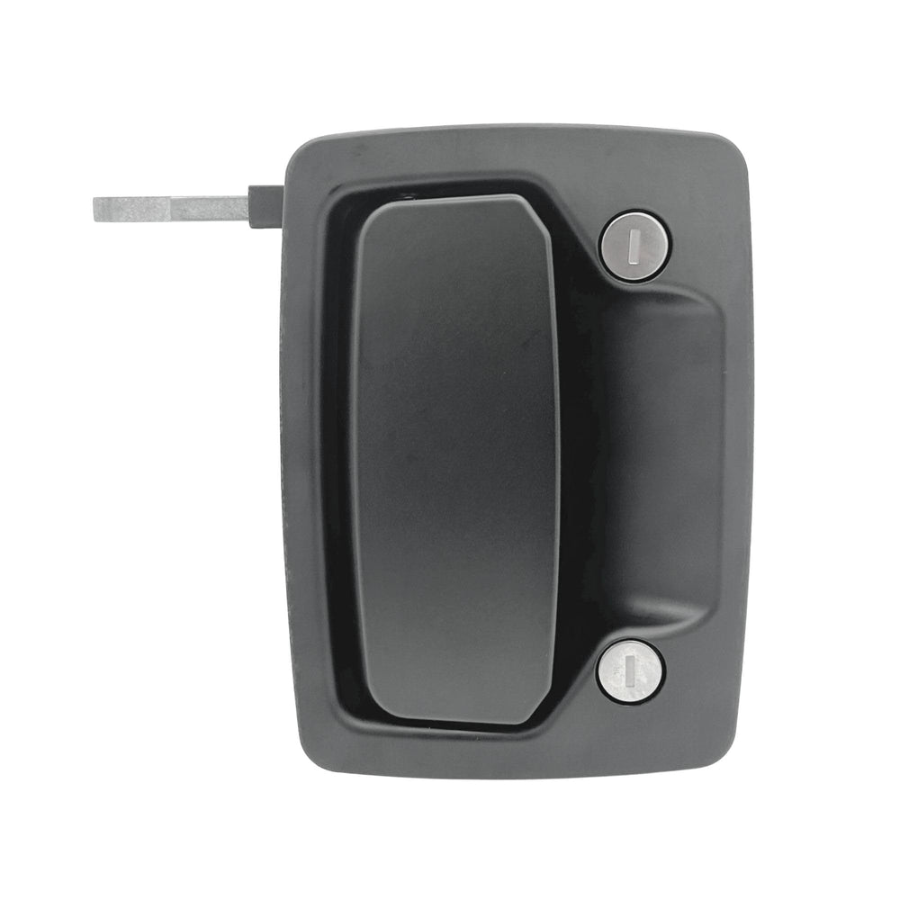 TriMark front view showing handle and clean exterior finish, durable replacement