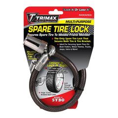Trimax ST30 braided steel cable detail showing heavy-duty 12mm strength