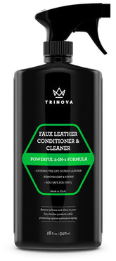 TriNova front label on 18 fl oz bottle showing product name and purpose, clear info